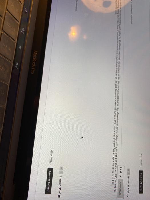 has 5,000 bonds outstanding, each selling for 2.MA of common stock outstanding,