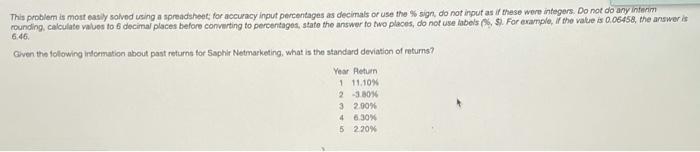  This problem is most easily solved using a spreadshoot for accuracy