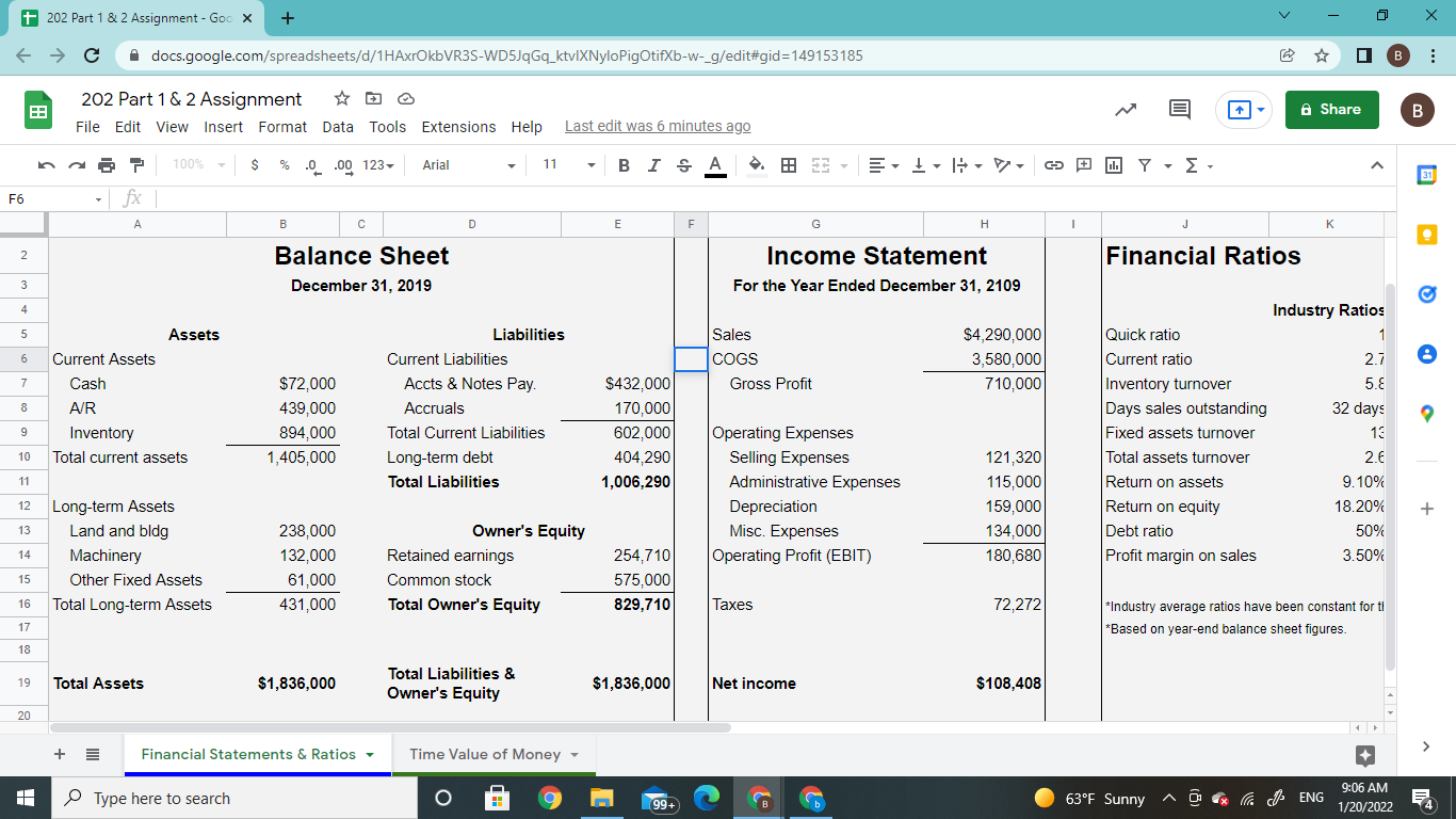  + 202 Part 1 & 2 Assignment - Goo X +