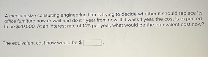 5-6please help for a thumbs up A medium-size consulting engineering firm is