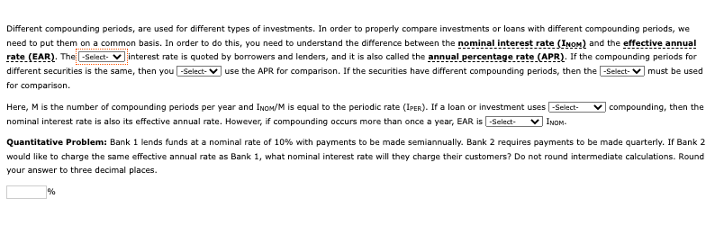 BLANK 1 - PERIODIC , EFFECTIVE, NOMINAL BLANK 2 - CAN ,