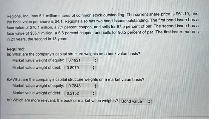 a target debt-equity ratio of 0.65. Its cost of equity is 14.0