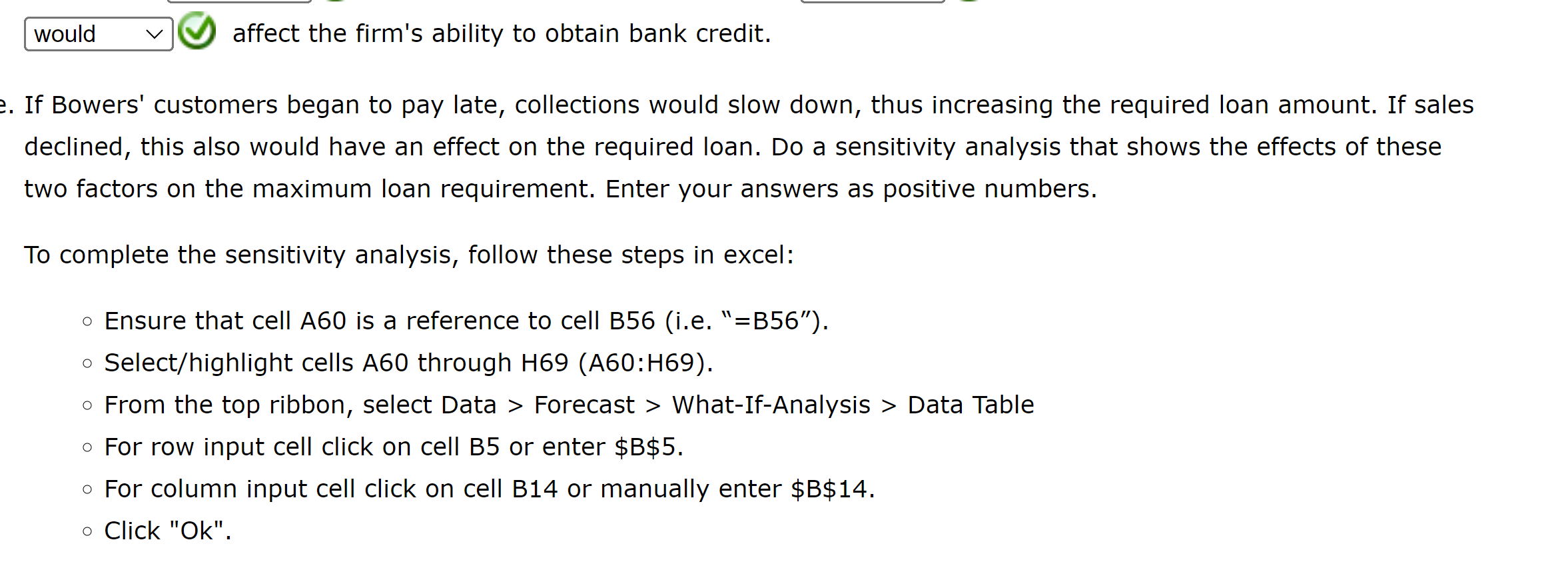 cash balance of $85,000 should be maintained throughout the cash budget period.