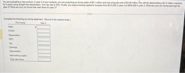 please help me solve this hw question You are evaluaking a new