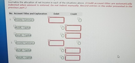 partnership income- Sharing agreement provides for (1) annual salaries of $22,000 for