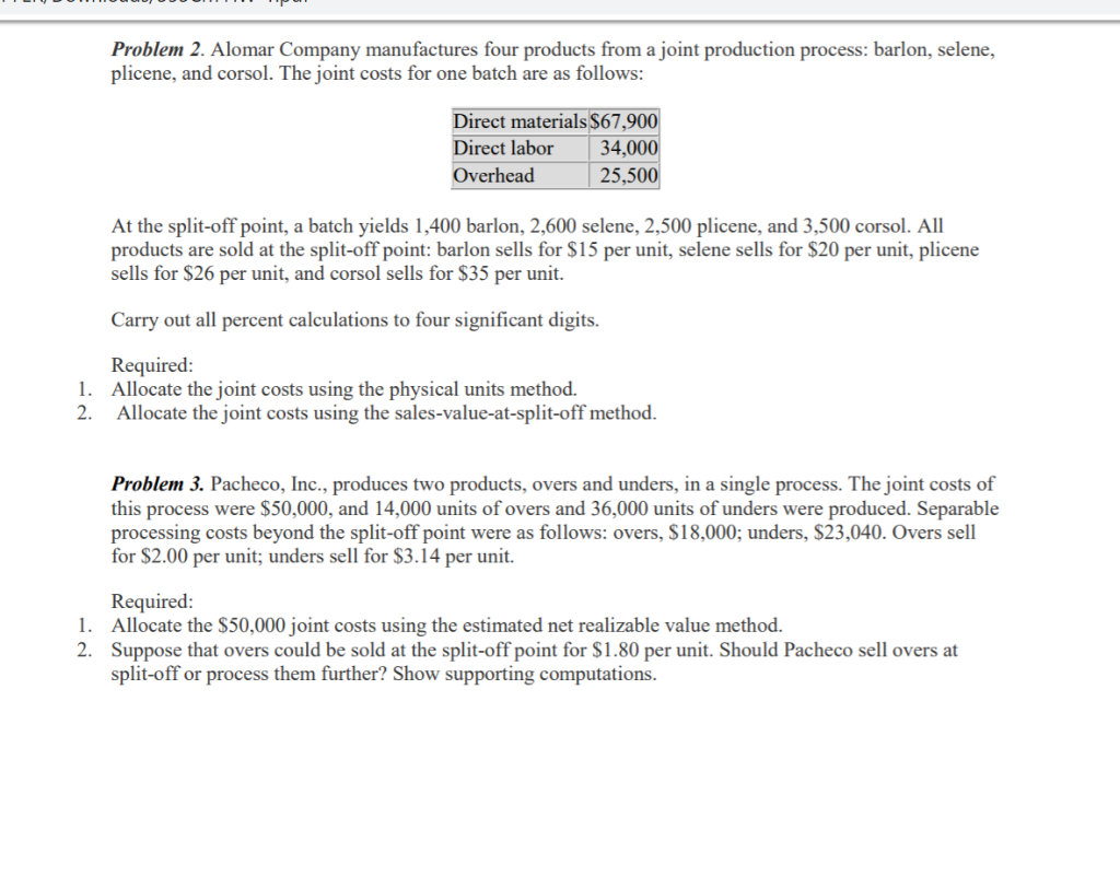 departments. The following budgeted data pertain to these four departments Support Departments