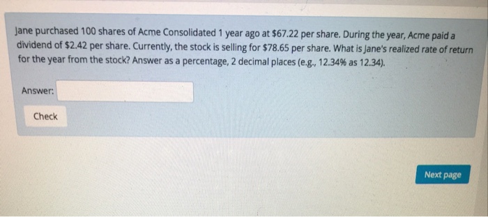  Can someone please help me answer these 3 questions. Jane purchased