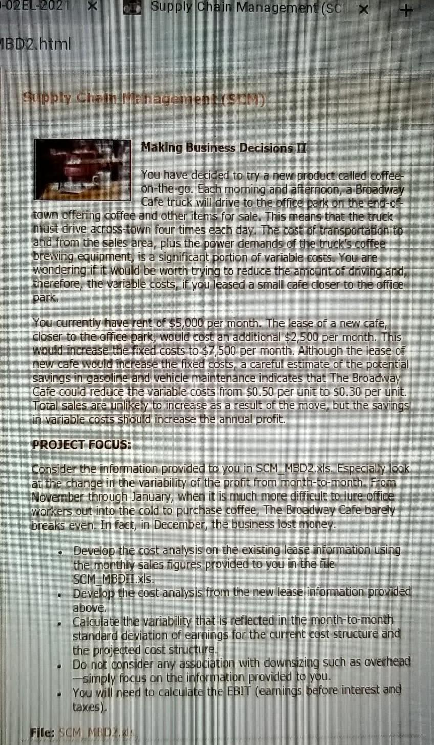  -OPEL-2011 x Supply Chain Management (SCI X + 1BD2.html Supply Chain