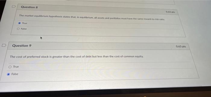 semi-strong form efficient market, inside information is of little use. O True