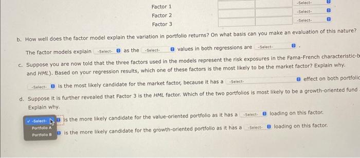 of significance? Fill in the table below. Use a minus sign to