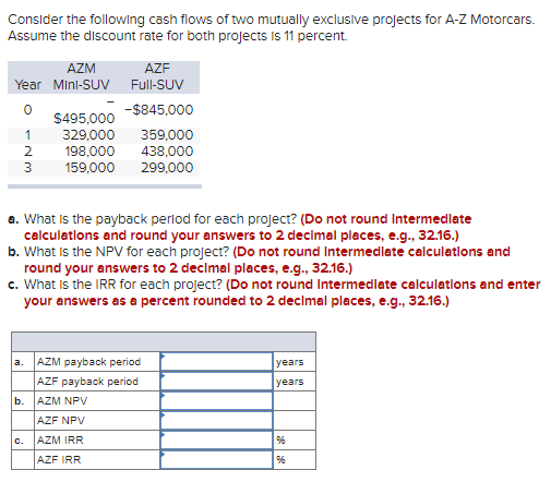 Please show all intermediate steps and formulas used. Use excel to complete