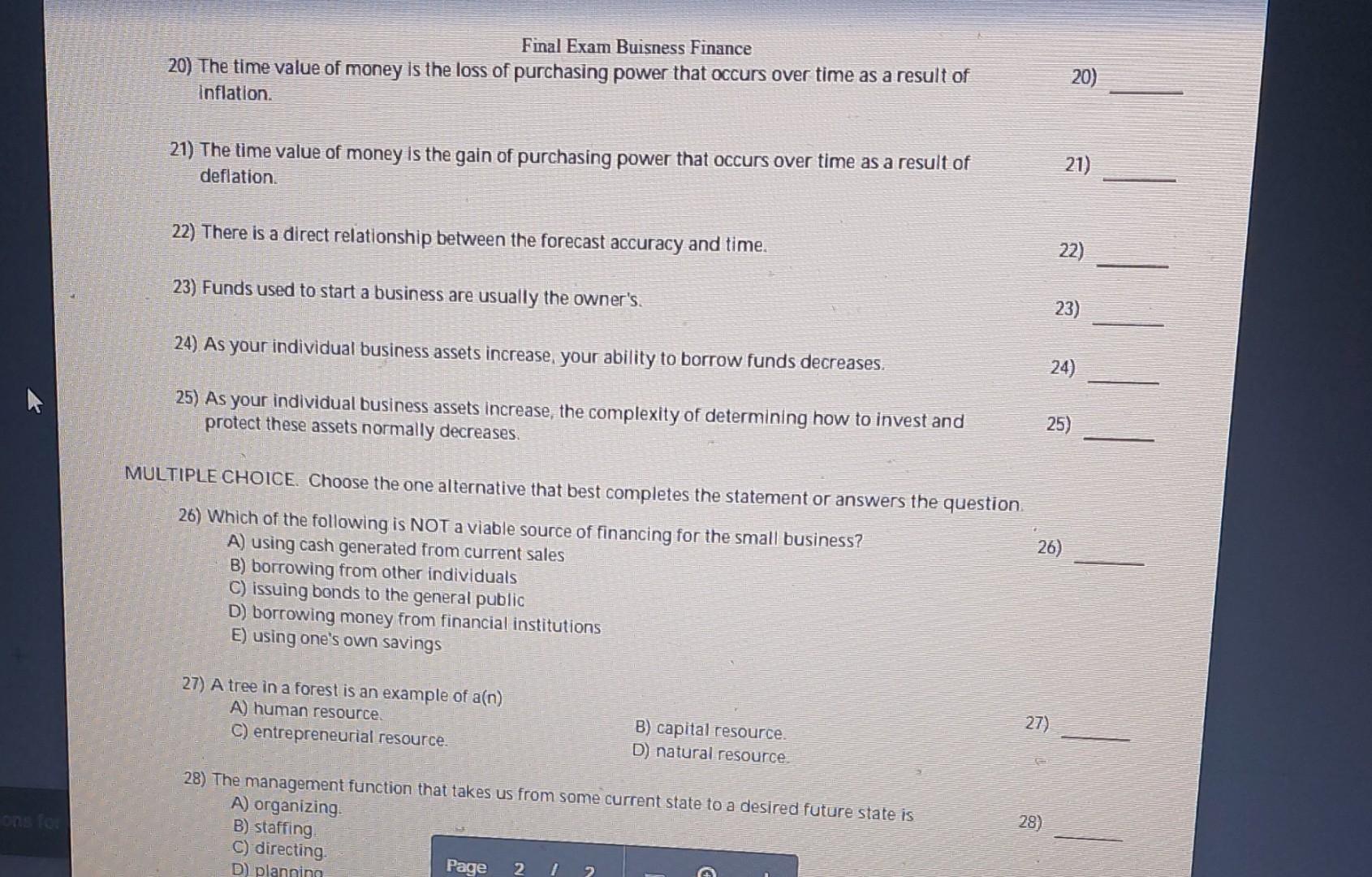 is exchanged for goods and services. 1) 2) A dividend is an
