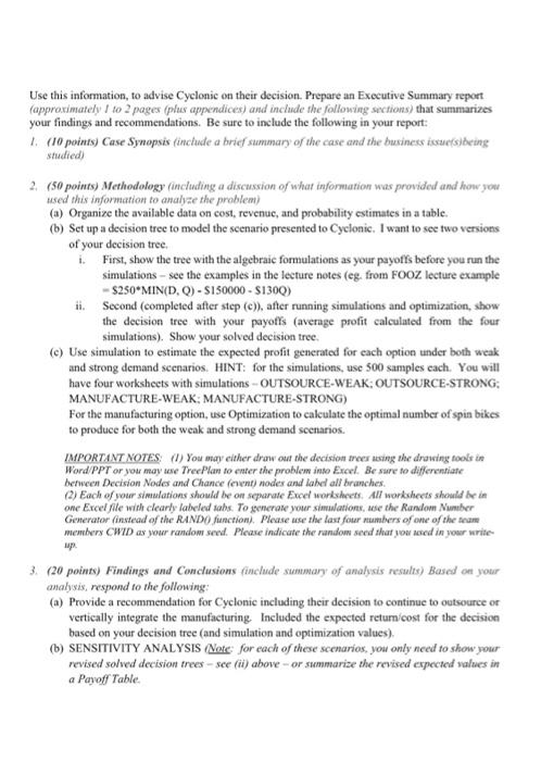 Decision Analysis MAKE OR BUY: MANUFACTURE OR OUTSOURCE? Since the beginning of