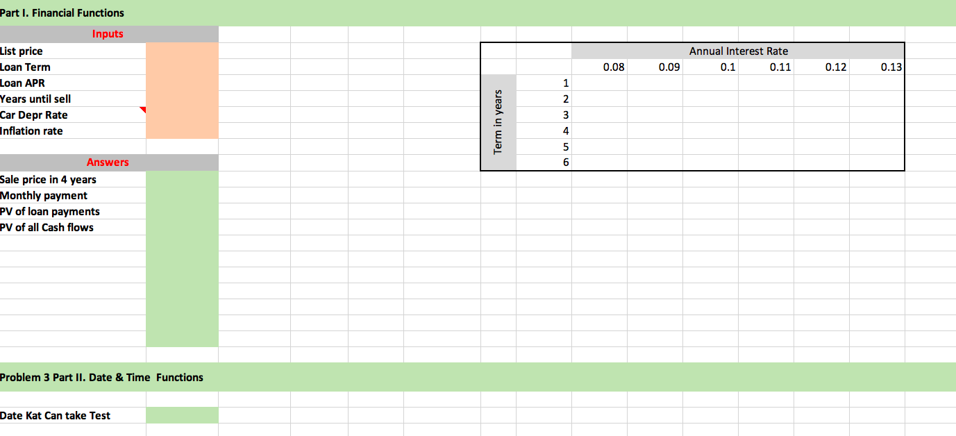 with list price of $35,000. To pay for the car, you are