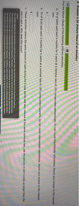 present value of $200 due in the future under each of these