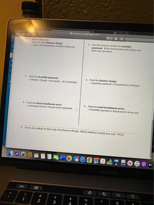especially Examples 1 & 2 pages 593-596. Problem: Jeffery wants to modernize