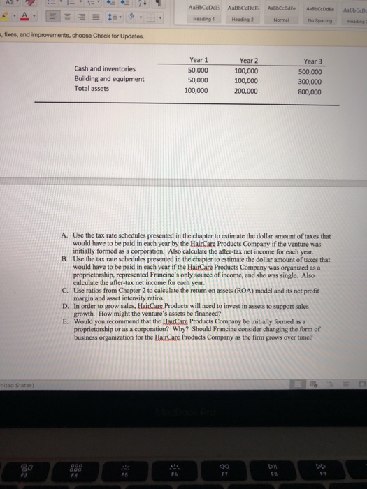 2 No Spacing Normal s, fixes, and improvements, choose Check for Updates