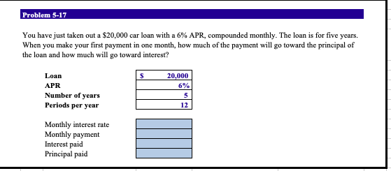 Can I please get the answer using the excel formulas used for