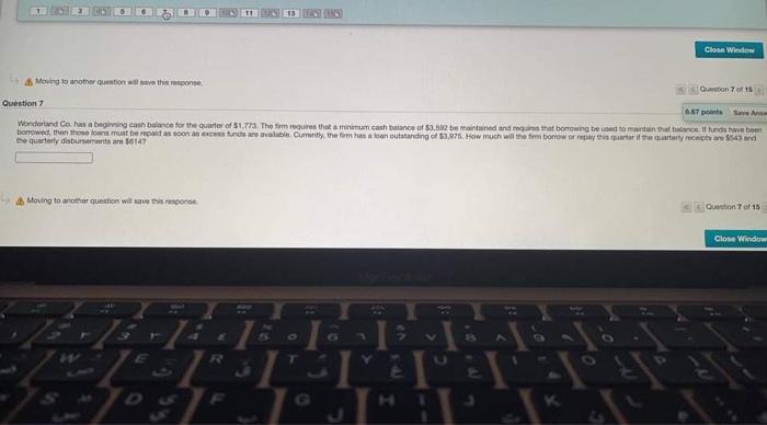  Close Winter Moving to another question with this response Qation 70115