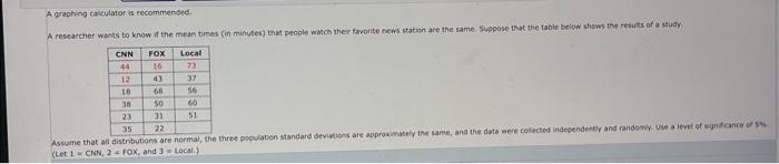  Please find test statistic and p-value t 1=CNN22=FCX, and 3 m