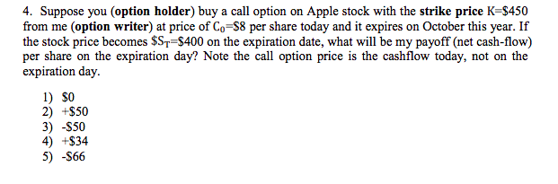Put options Options are similar to forward and futures contracts. However, if