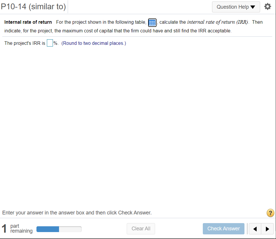 Data Table (Click on the icon located on the top-right corner of
