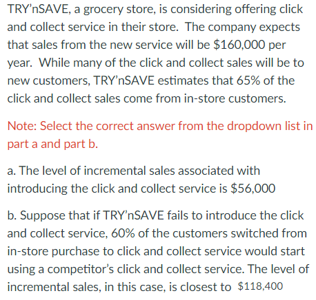 How do you get the answer $118,400 for question B, please show