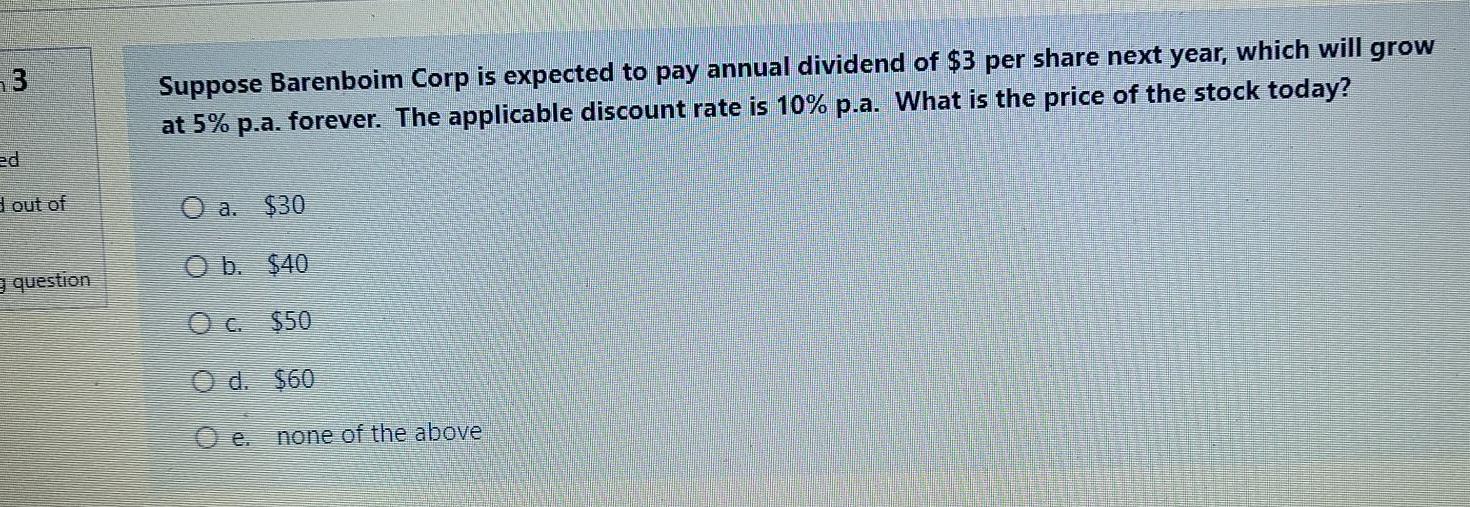 10% p.a. at $1,000 on day 1. The coupons are payable annually.