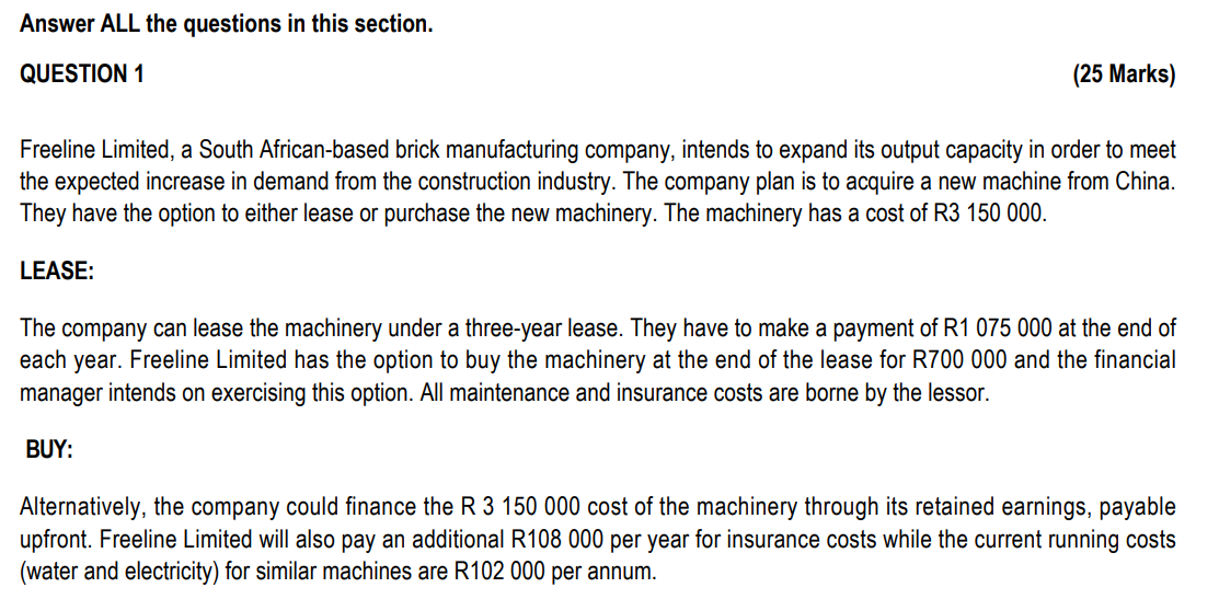 PLEASE REFER TO THE BELOW FORMAT WHEN ANSWERING THE QUESTION. I'VE