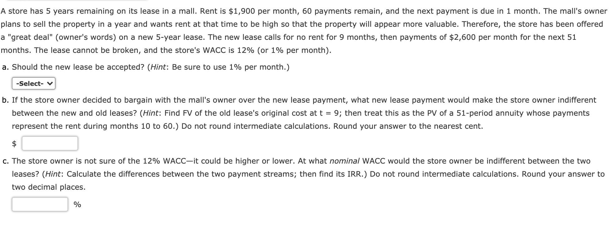 Dropdown is a "yes or no" option A store has 5
