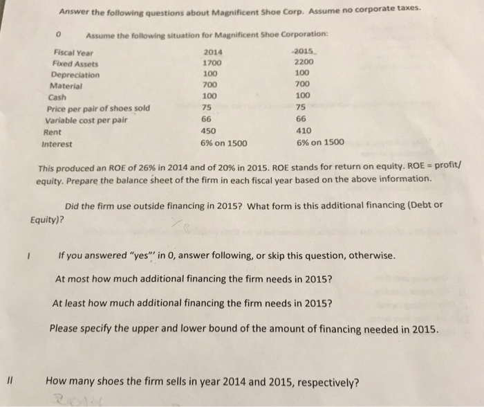  Show the whoe work for question 1 and 2 Answer the