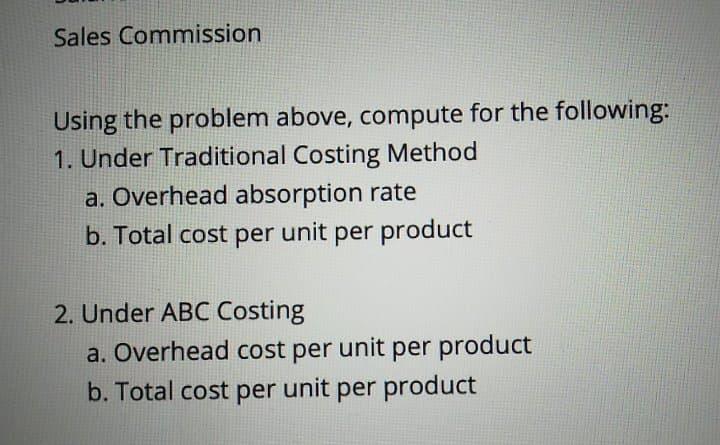 per unit of Output Spoon Fork Direct Materials Plastic Metal Direct Manufacturing