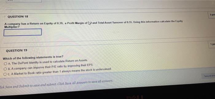 I need the answer for question 18 , very fast without explain