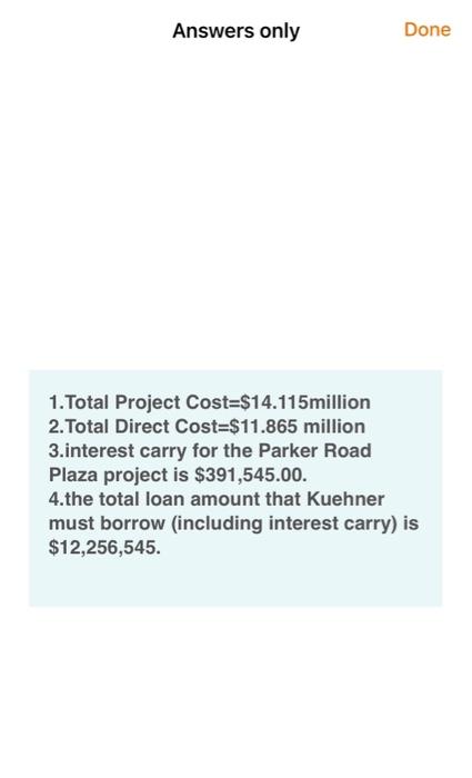 of a proposed new shopping center, Parker Road Plaza. The study calls