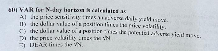 capital standards in all it except one of the following ways? A)
