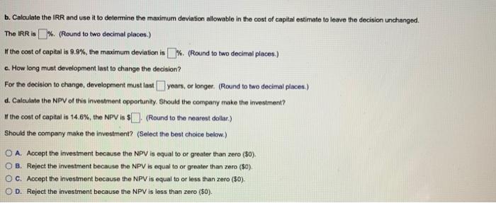 bike. Development will tako six years and the cost is $207,600 per