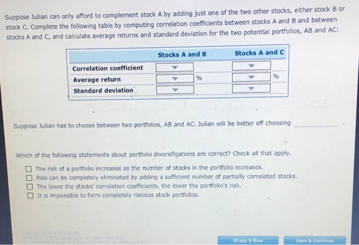 historical data to measure portfolio risk and correlation coefficient future risk Julian