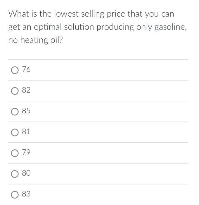 the one-way SolverTable to answer the following two questions: What is the