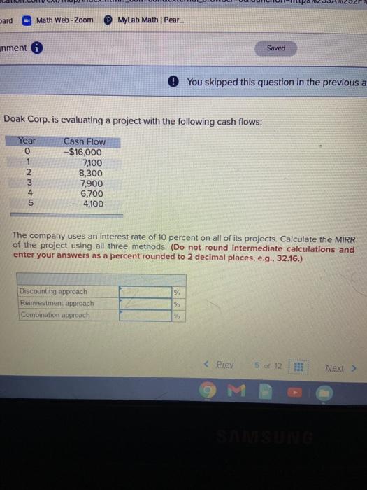  bard Math Web - Zoom MyLab Math Pear inment Saved You