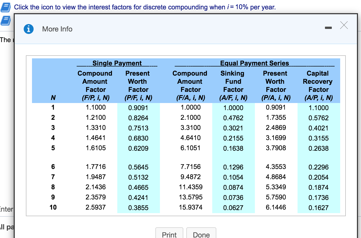 annual (material) savings of $30,000 for two years and is to be