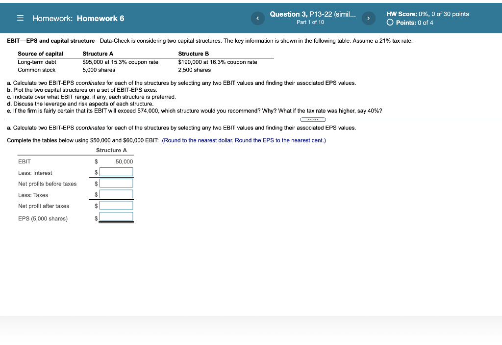  Please answer A-E. = Homework: Homework 6 Question 3, P13-22 (simil...