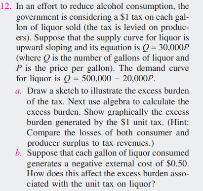  Please draw the graph correctly In an effort to reduce alcohol