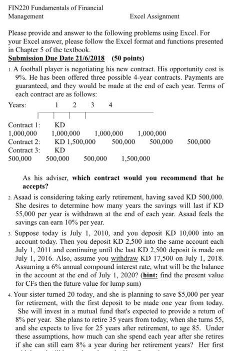  Please help me solve it using excel .. Please provide and