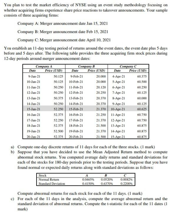  ***If you can solve these questions on Excel, it will be