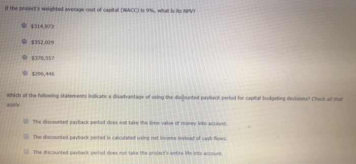 is evaluating a project with the following cash inflows. She does not