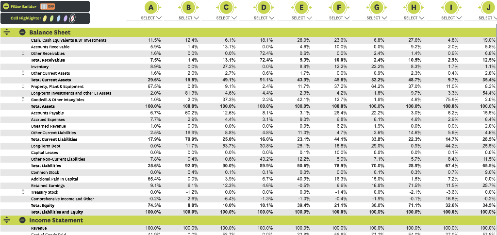  + Filter Builder OFF B D E F G H Cell