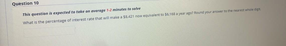  fast pleas I will sure put like Question 10 This question