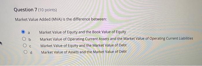 markets alone. All financial markets. Ob Stock markets alone. Od Currency markets