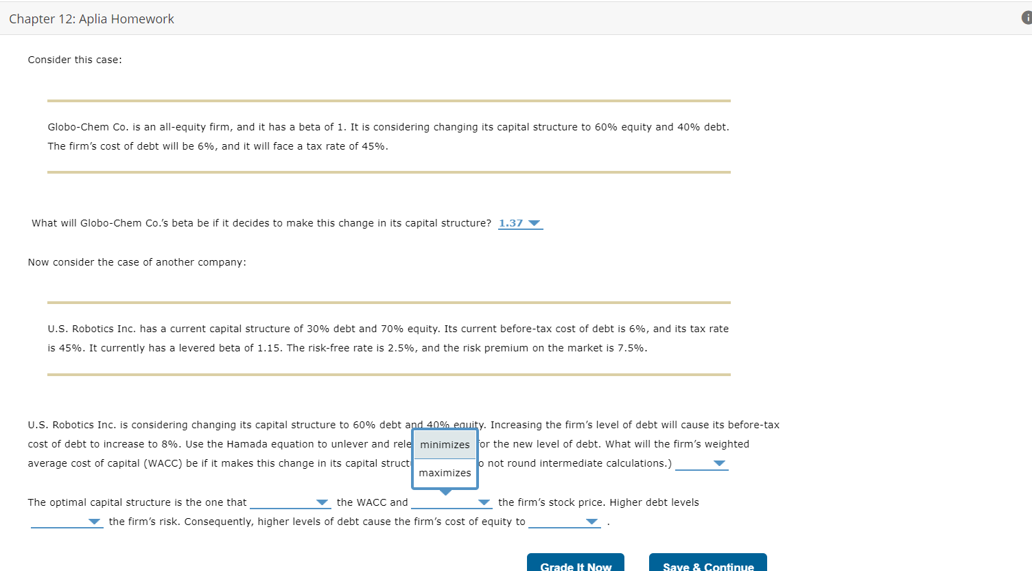 rd r's WACC 30% 70% 7.00% 10.50% 8.61% 40% 60% 7.20% 10.80%