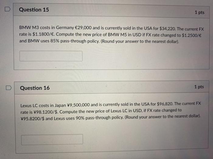 (Round your answer to 4 decimals) HSBC Ps15.1129/$ $1.6512/ Citi Discover Ps24.5541/